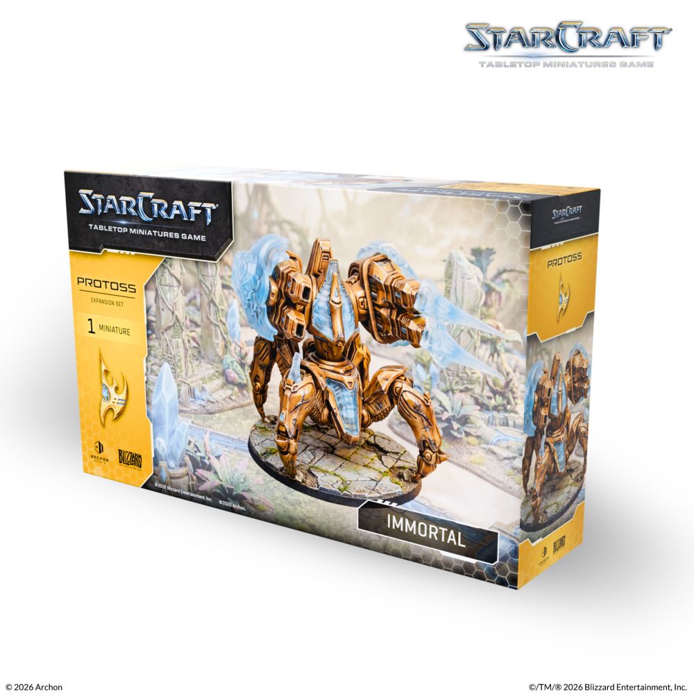 Starcraft Miniatures Games: Protoss - Immortal - Expansion Set