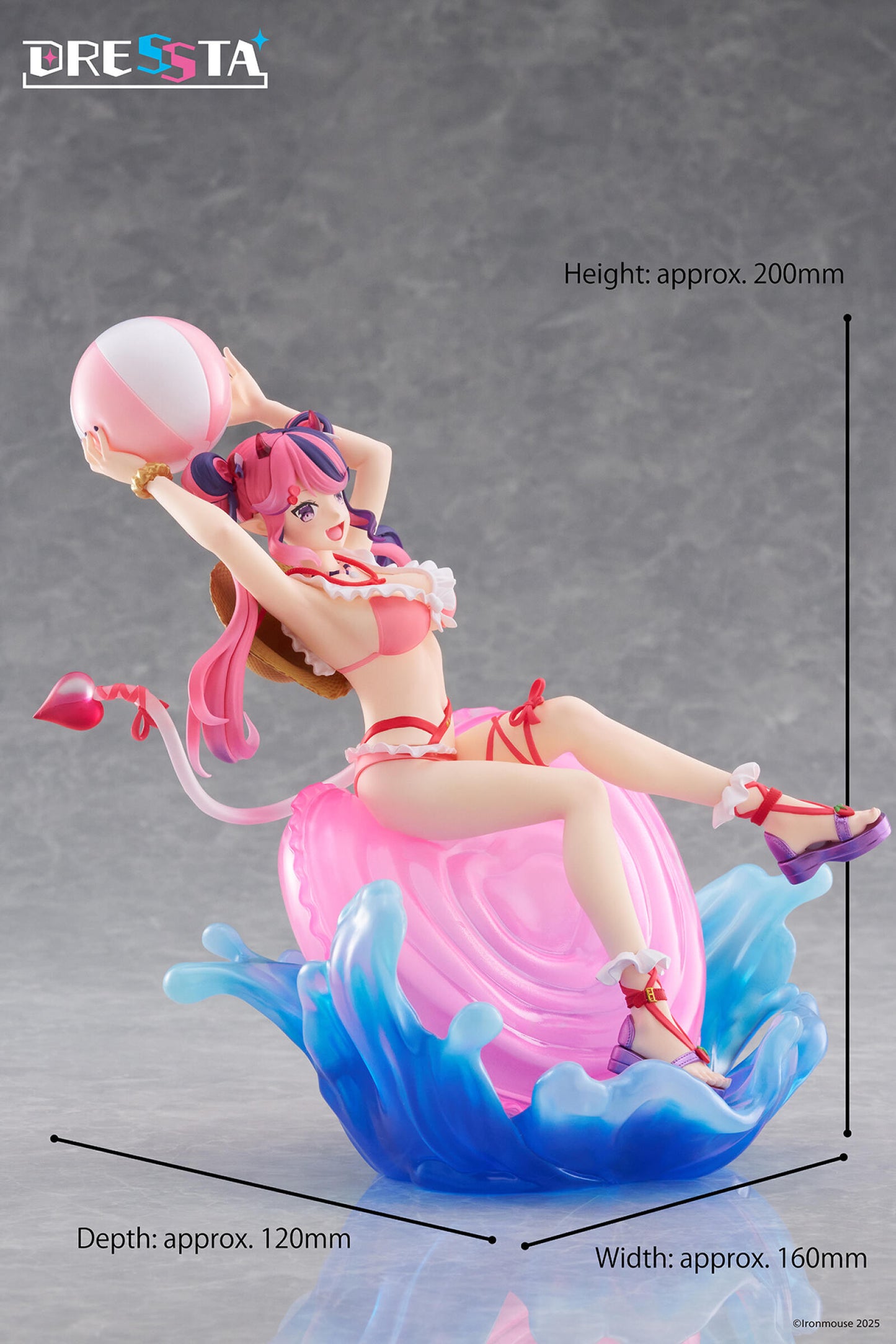Ironmouse DRESSTA Statue Figure