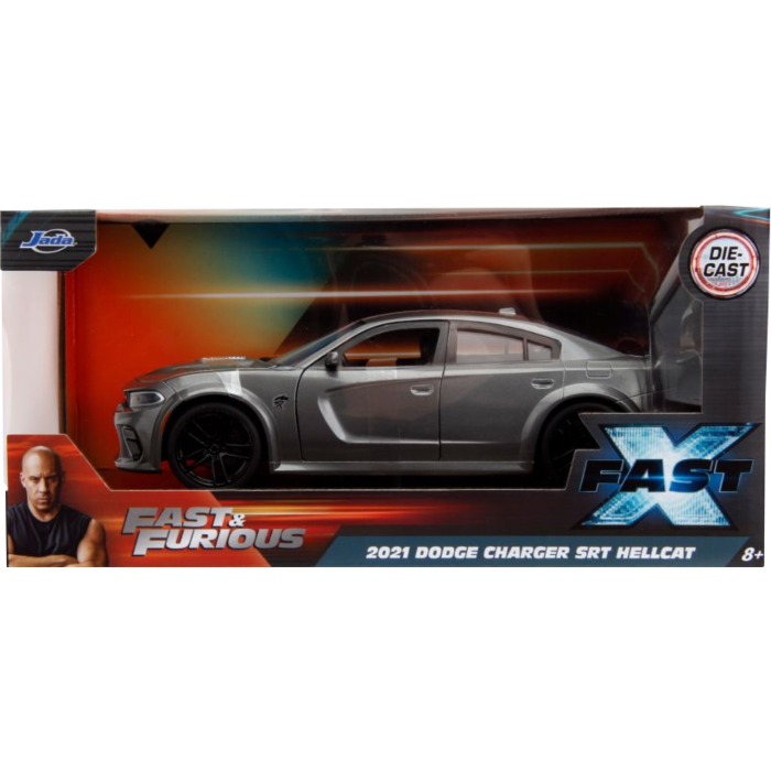 Fast & Furious 10 - 2021 Dodge Charger SRT Hellcat 1:24 Scale