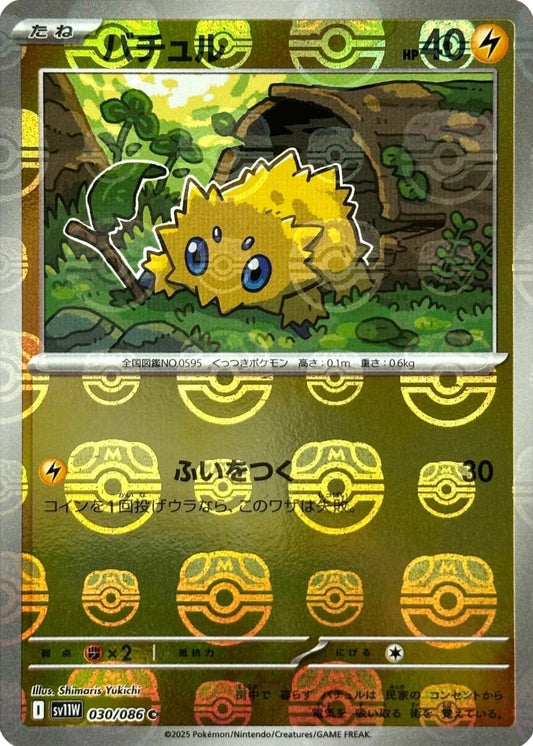Joltik - 030/086 (Master Ball Pattern)