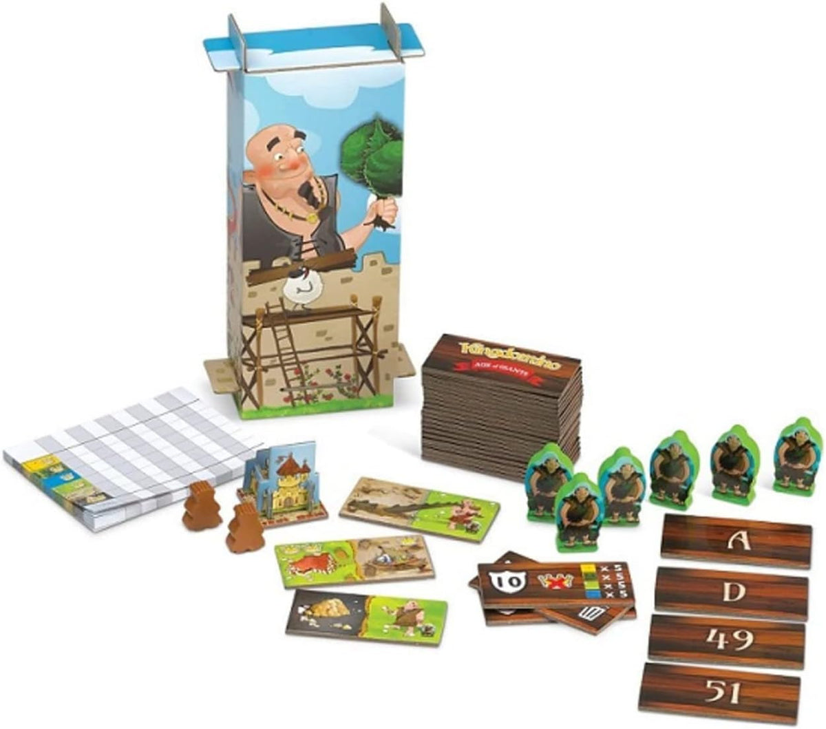 Kingdomino Age of Giants Expansion