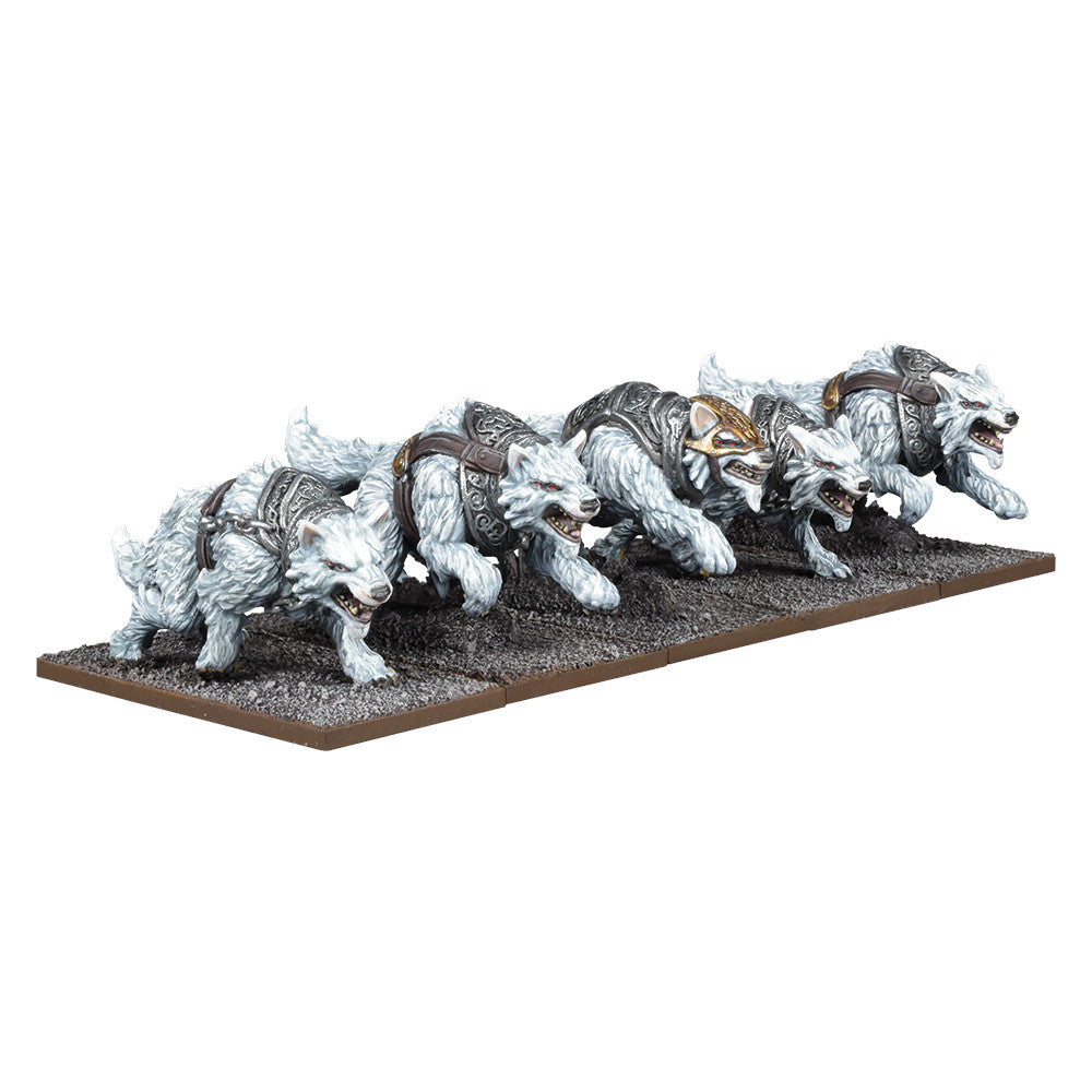 Kings of War - Tundra Wolves Troop