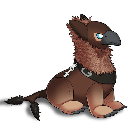 Warhammer Plush Sacrosanct Gryph Hound (Brown)