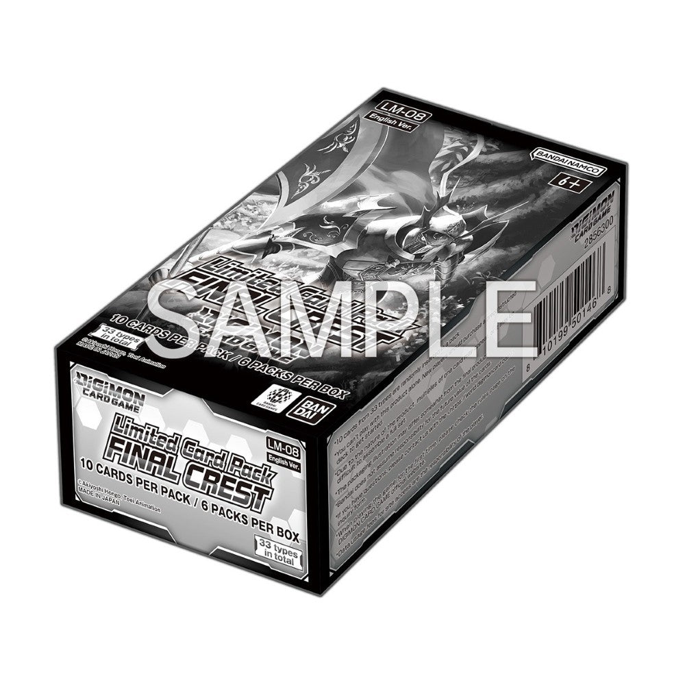 Digimon Card Game: Limited Card Pack Final Crest [LM-08] Booster Box