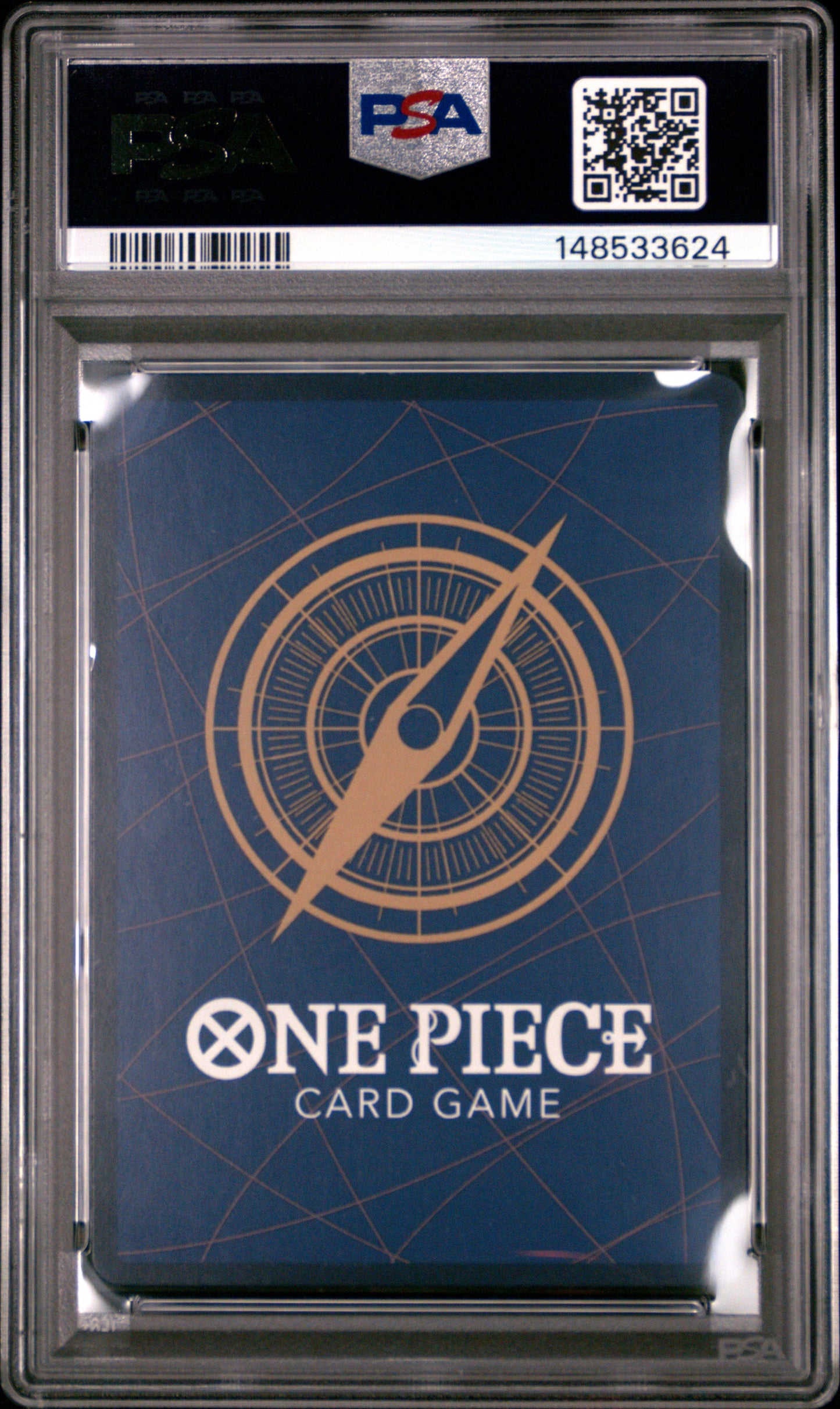 2024 One Piece Op08-Two Legends 109 Monkey D. Luffy Treasure Rare - PSA 9