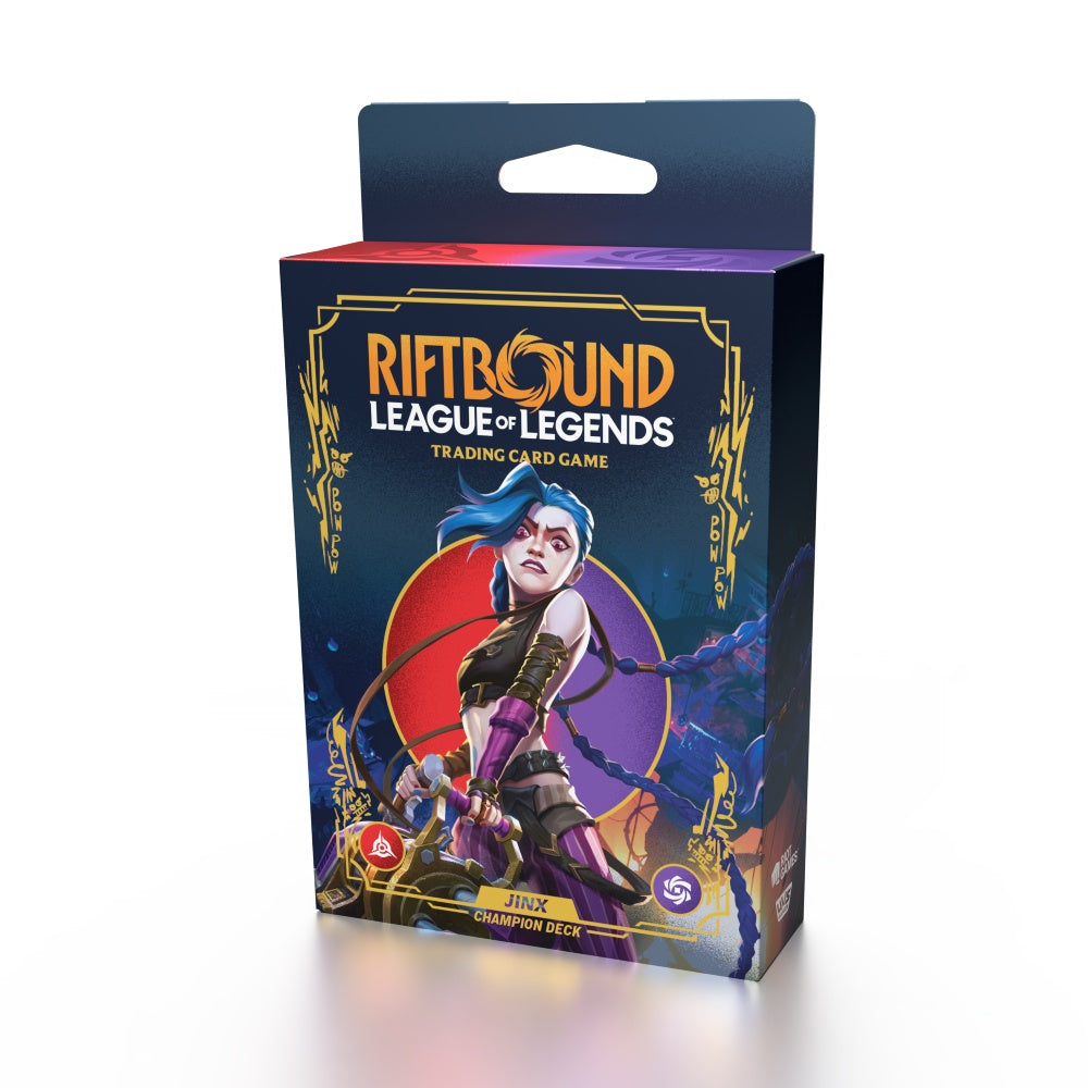 Riftbound: League of Legends TCG – Set One: Origins Champion Deck – Jinx