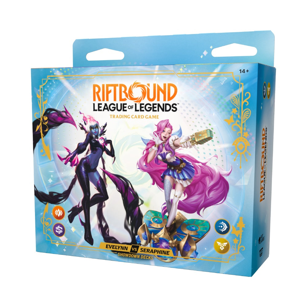 Riftbound: League of Legends TCG –  Radiance: Evelynn vs Seraphine Showdown Deck