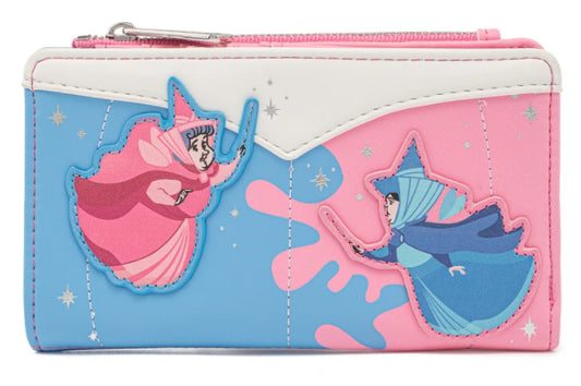 Sleeping Beauty - Fairy Godmother "make it pink/blue" wallet