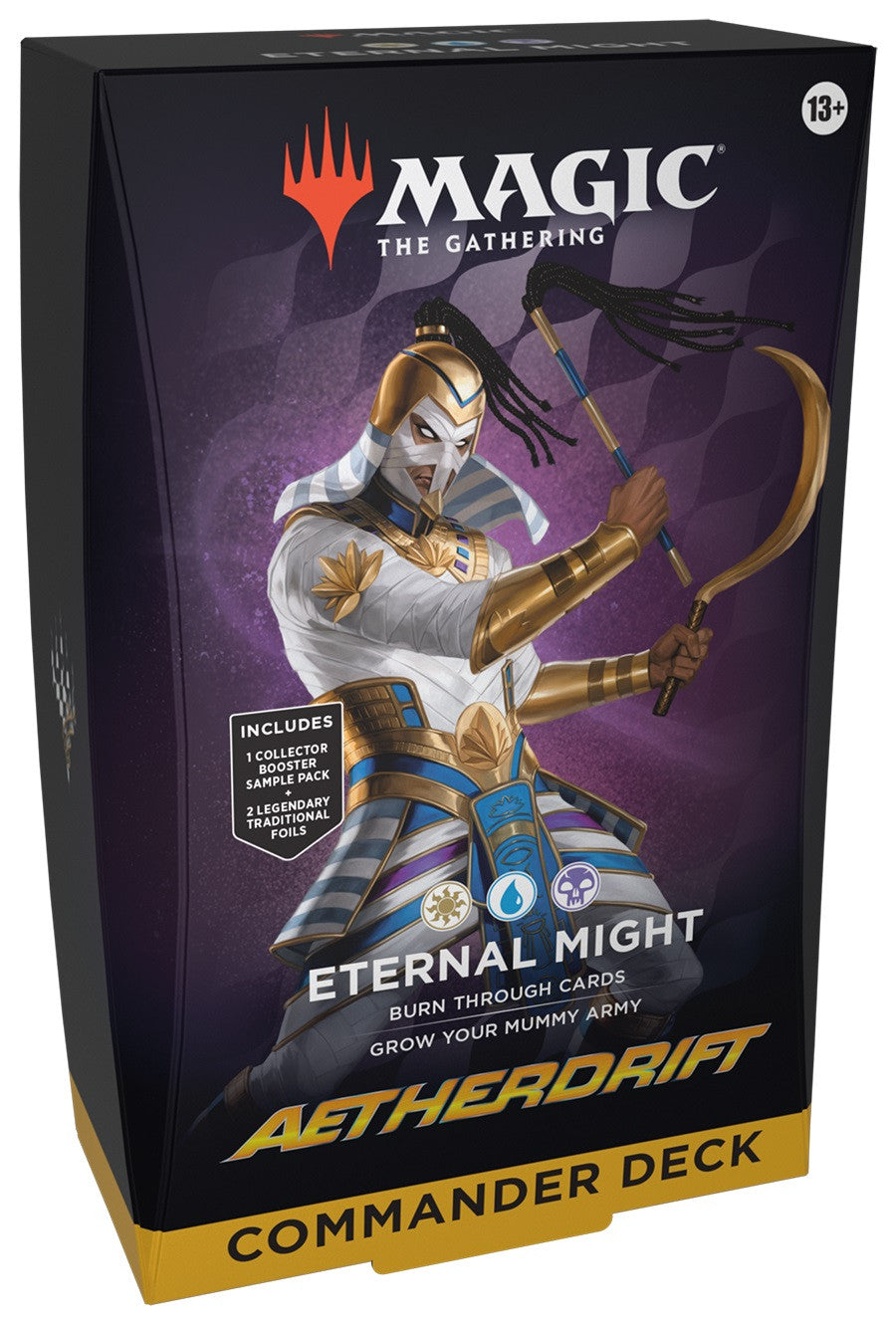 Magic the Gathering Aetherdrift Commander Decks (4 Decks Per Display)