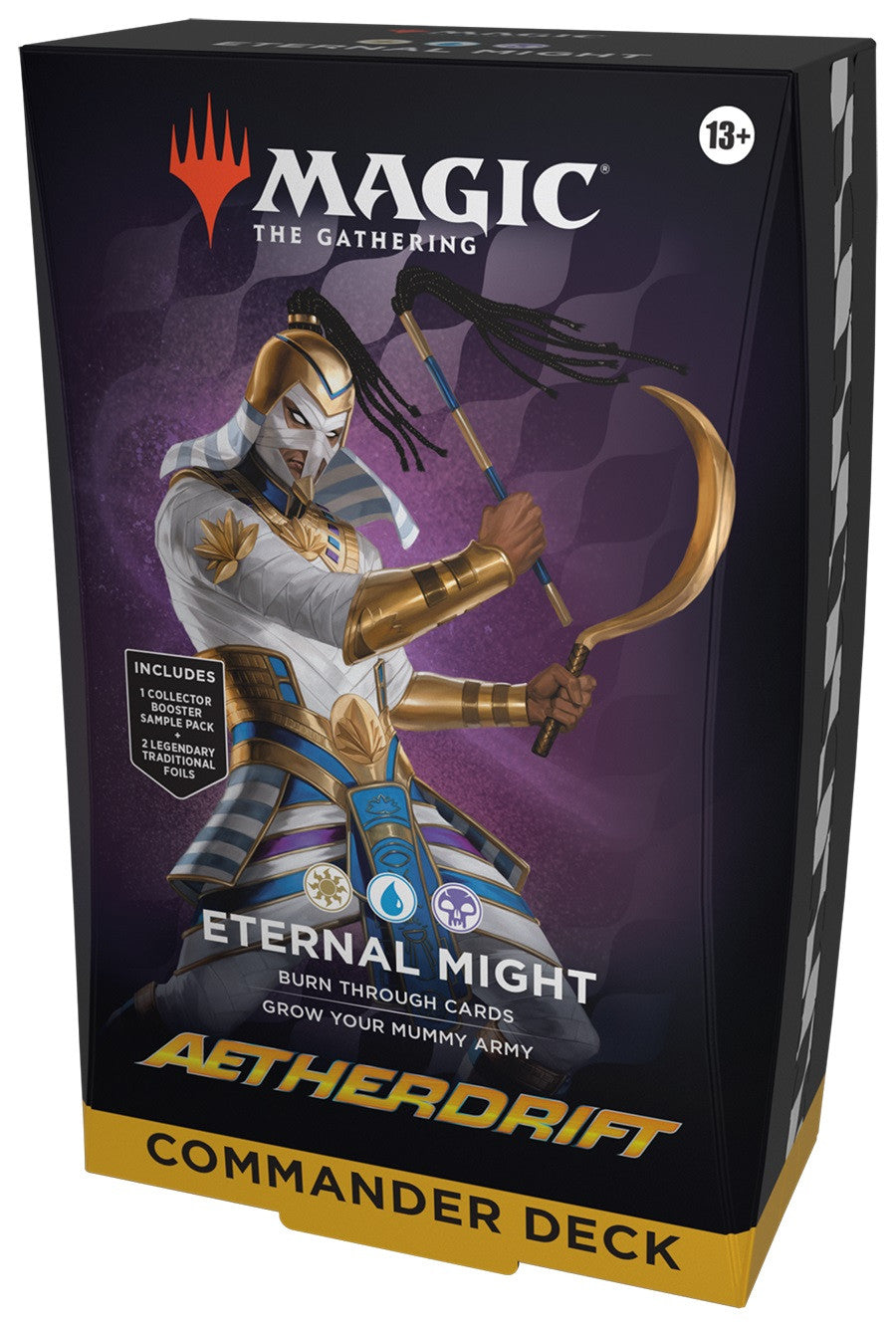 Magic the Gathering Aetherdrift Commander Decks (4 Decks Per Display)