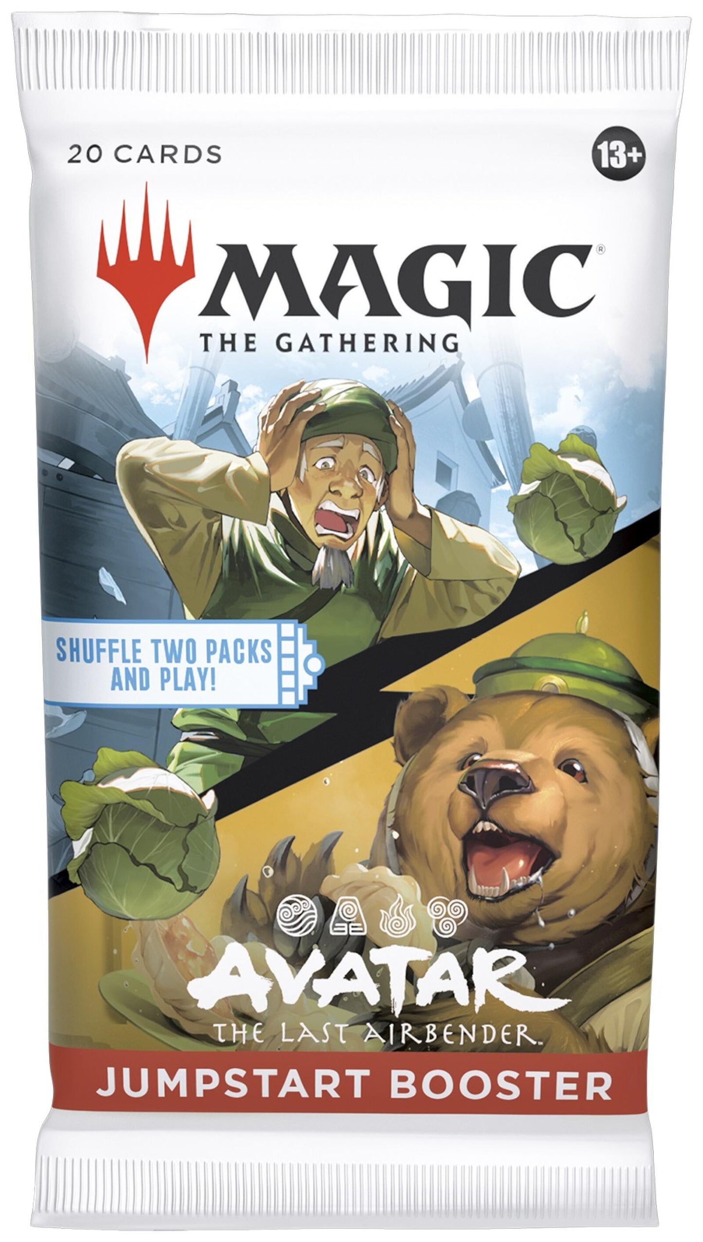 Magic the Gathering Avatar the Last Airbender Jumpstart Boosters (24 Boosters Per Display)