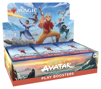 Magic the Gathering Avatar the Last Airbender Play Boosters (30 Boosters Per Display)