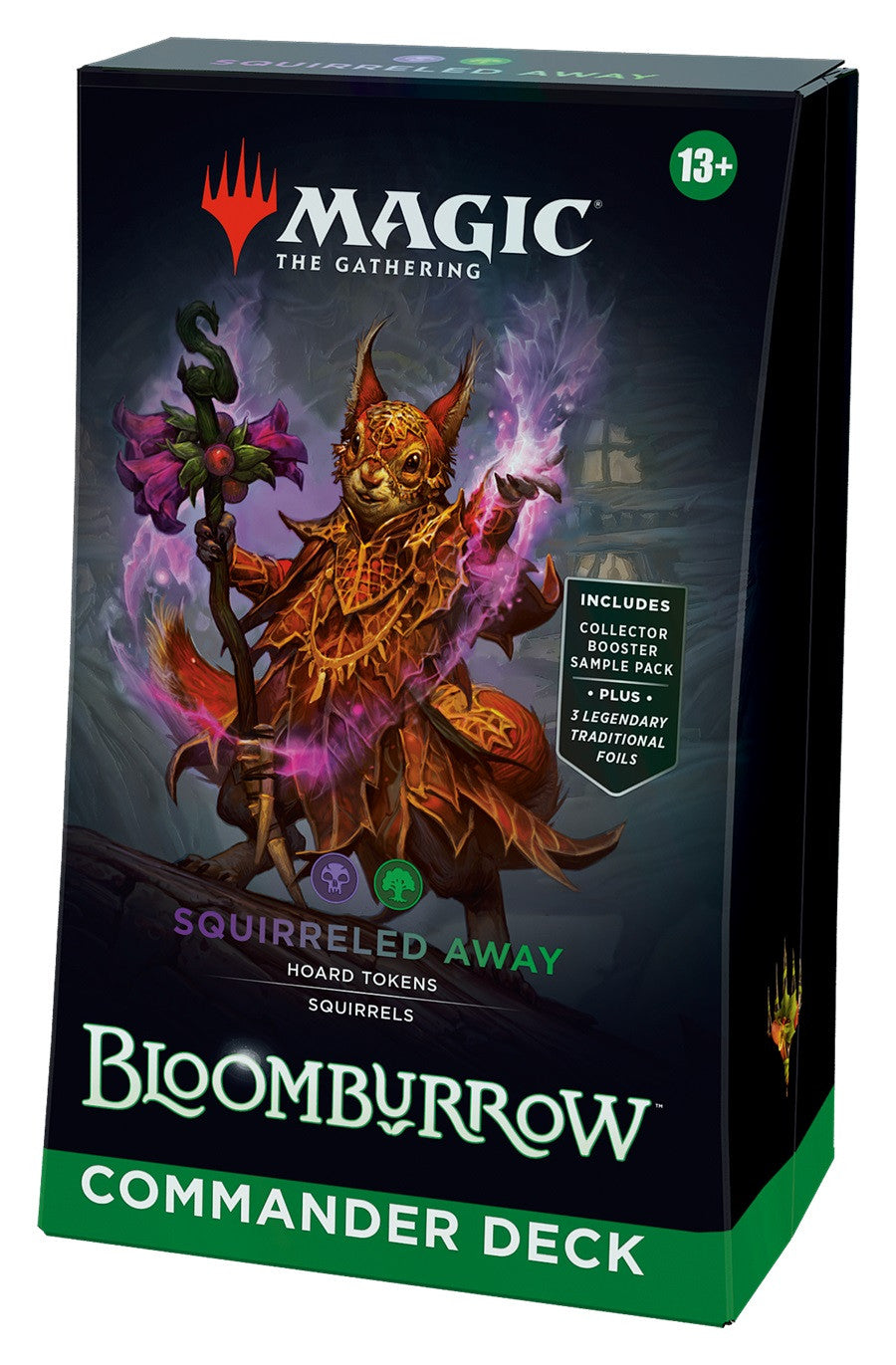 Magic the Gathering Bloomburrow Commander Decks (4 Decks Per Display)