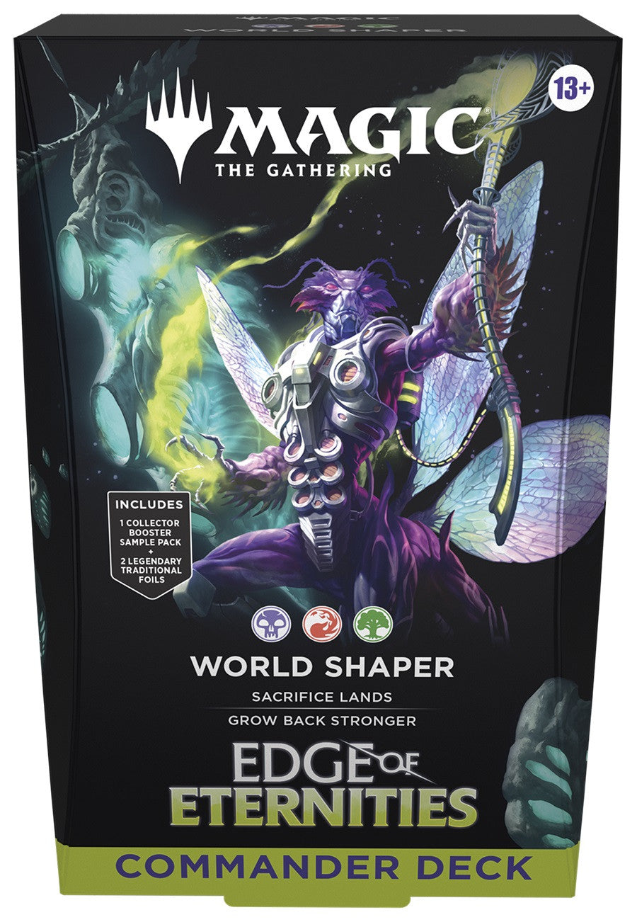 Magic the Gathering Edge of Eternities Commander Decks (4 Decks Per Display)
