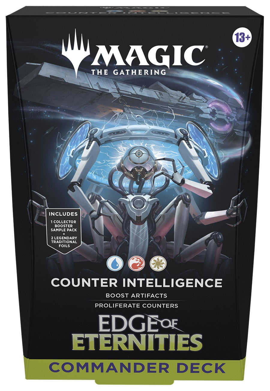 Magic the Gathering Edge of Eternities Commander Decks (4 Decks Per Display)