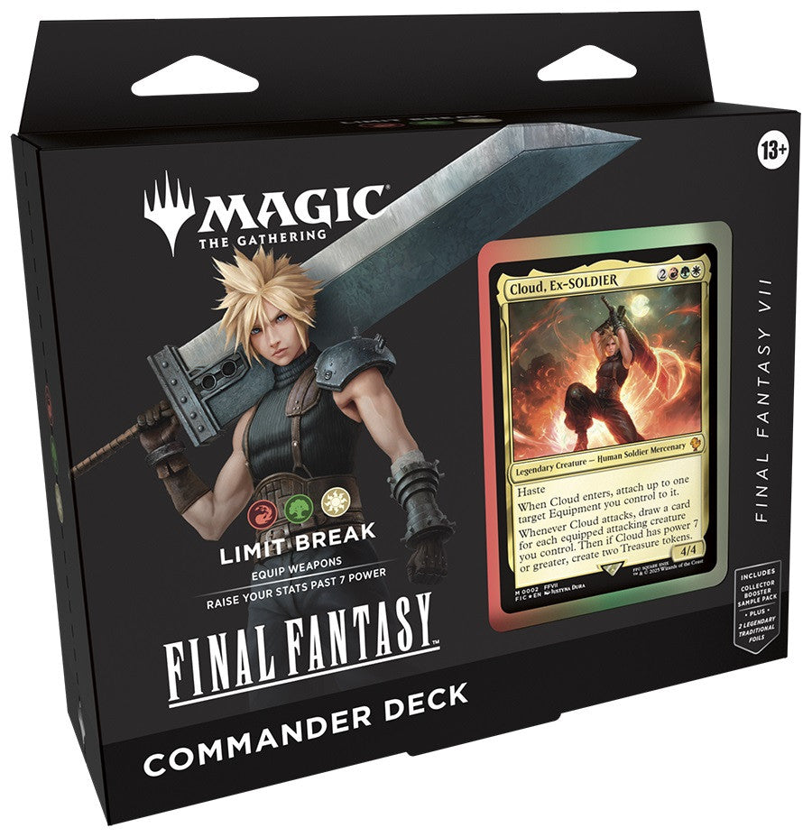 Magic the Gathering Final Fantasy Commander Decks (4 Decks Per Display)