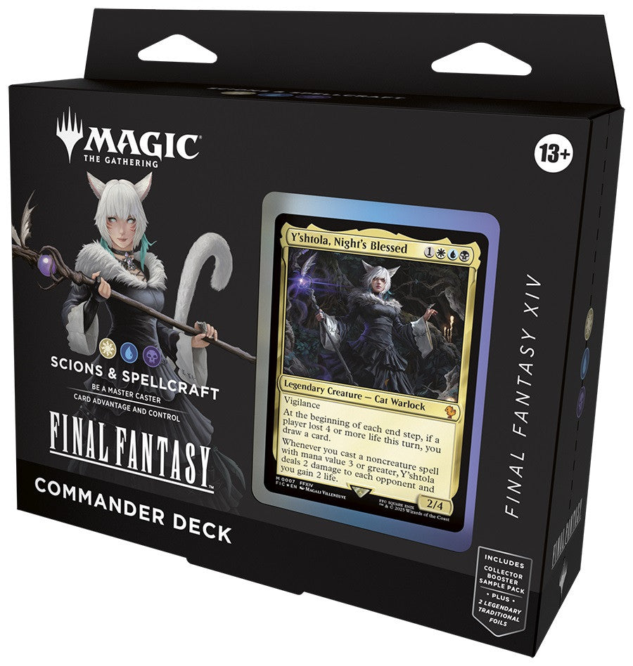 Magic the Gathering Final Fantasy Commander Decks (4 Decks Per Display)
