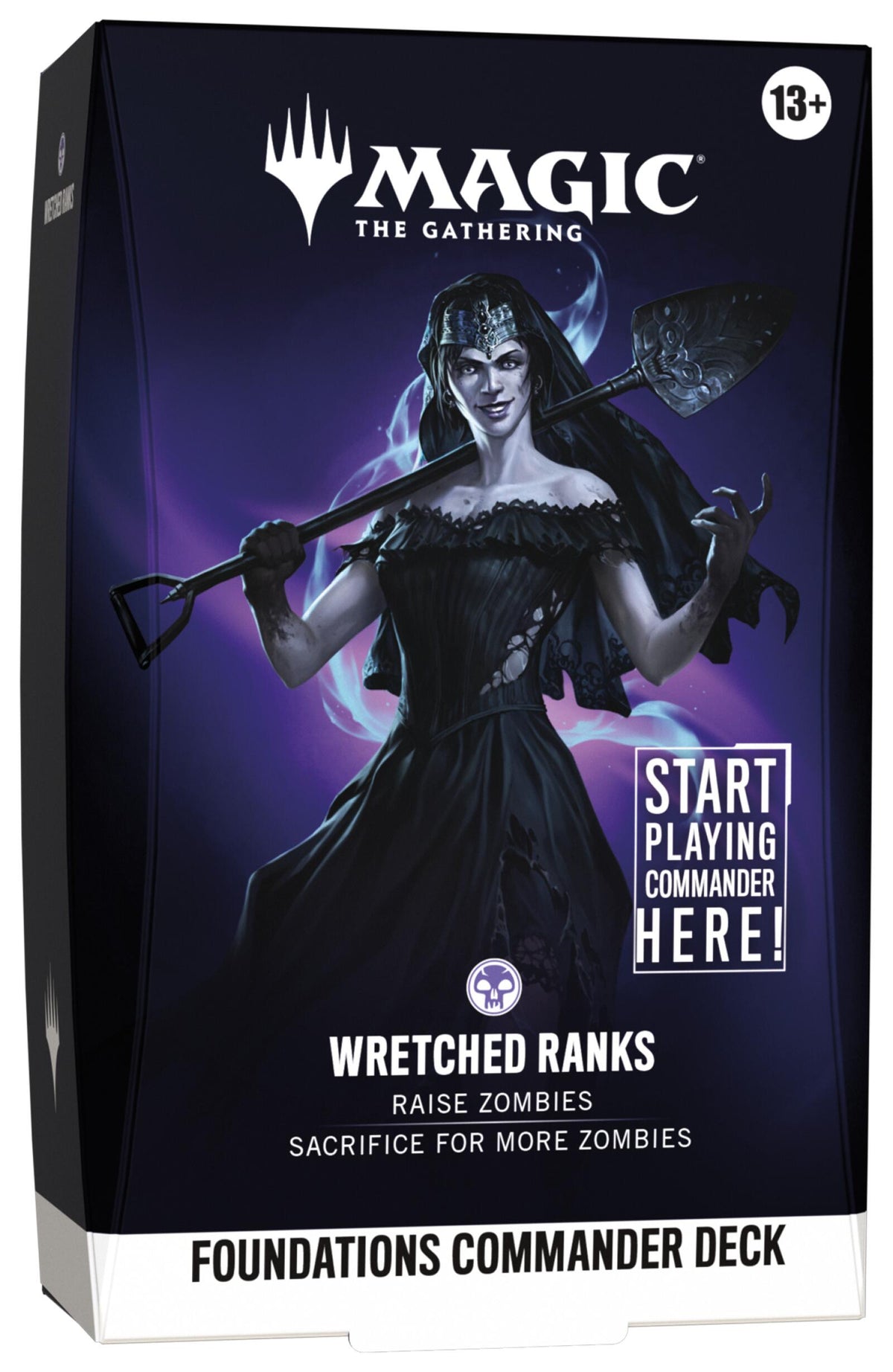 Magic the Gathering Foundations Commander Decks (5 Decks Per Display)