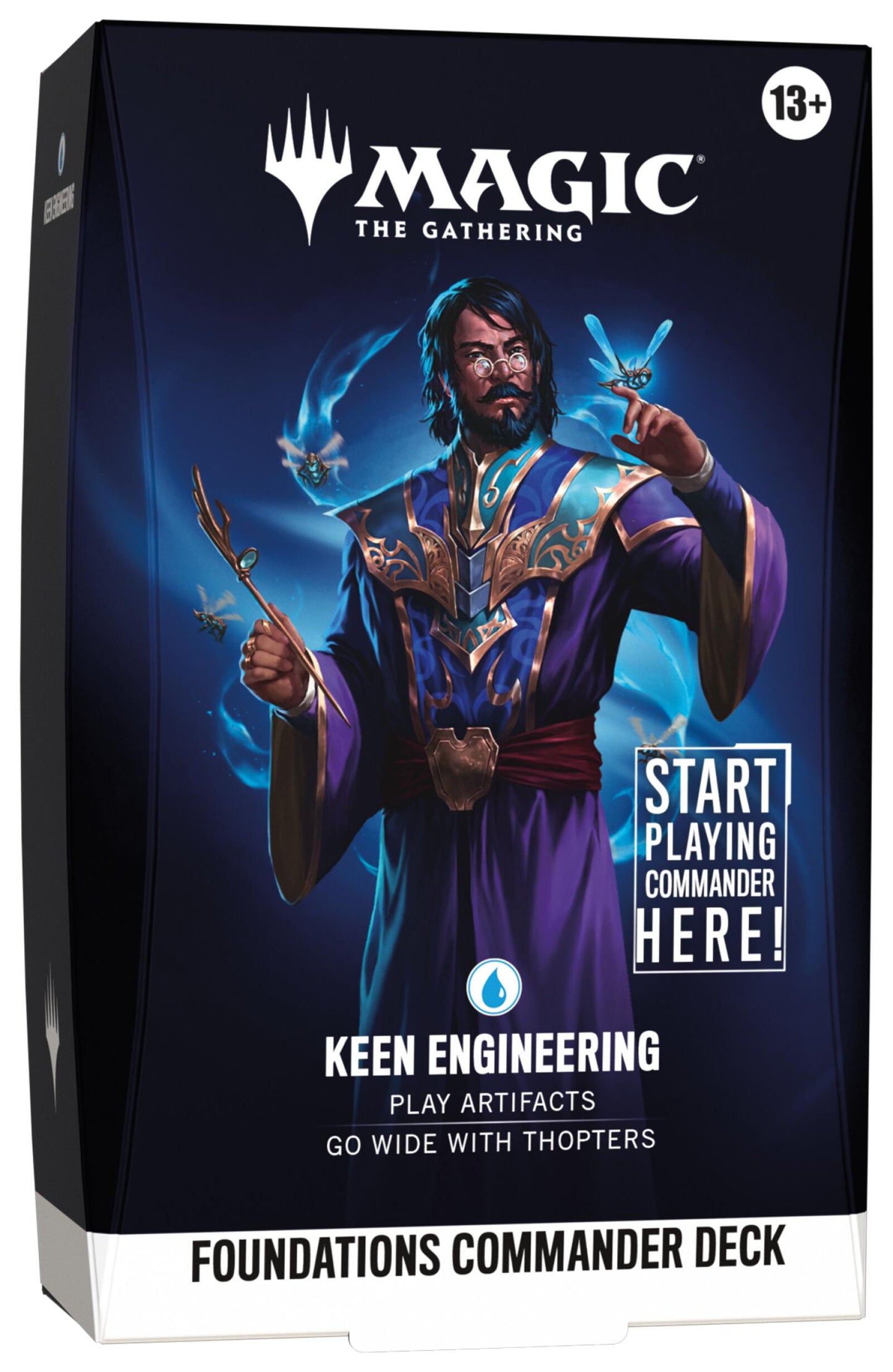 Magic the Gathering Foundations Commander Decks (5 Decks Per Display)