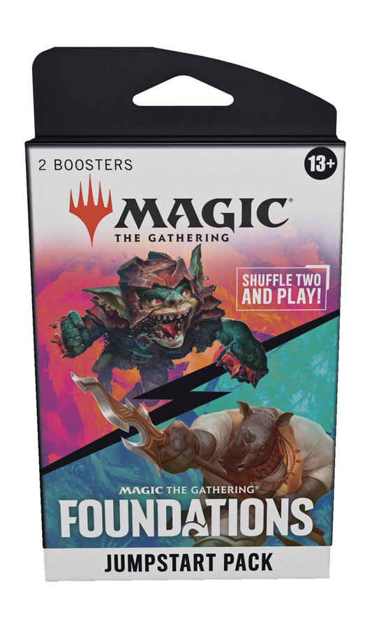 Magic the Gathering Foundations Jumpstart Boosters Multipack (2 Boosters Per Pack)