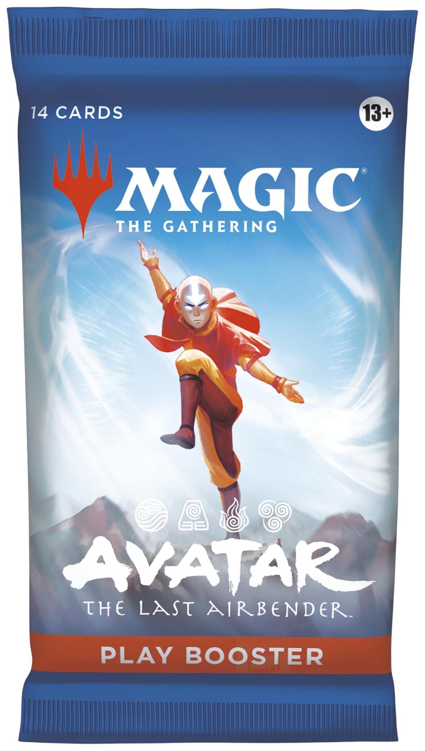 Magic the Gathering Magic the Gathering Avatar the Last Airbender Play Booster Sleeve (1 Booster Per Sleeve)