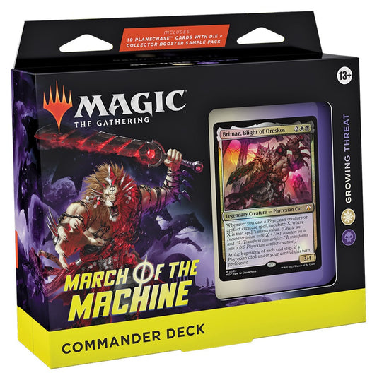 Magic the Gathering March of the Machine Commander Deck WHITE/BLACK Growing Threat (SD1)