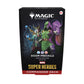 Magic the Gathering Marvel Super Heroes Commander Decks (4 Decks Per Display)