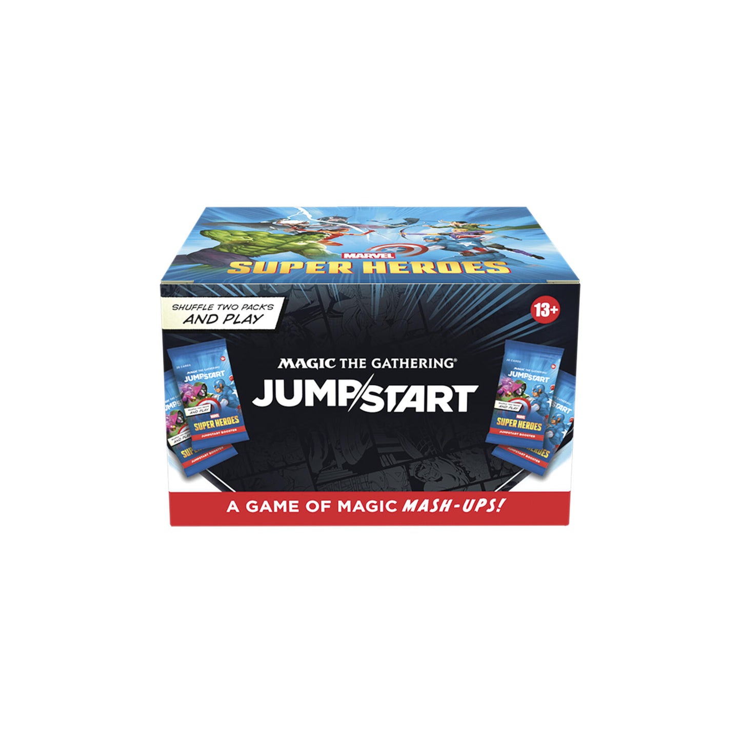 Magic the Gathering Marvel Super Heroes Jumpstart Boosters (24 Boosters Per Display)