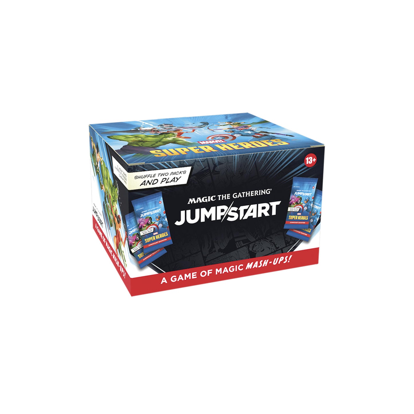 Magic the Gathering Marvel Super Heroes Jumpstart Boosters (24 Boosters Per Display)