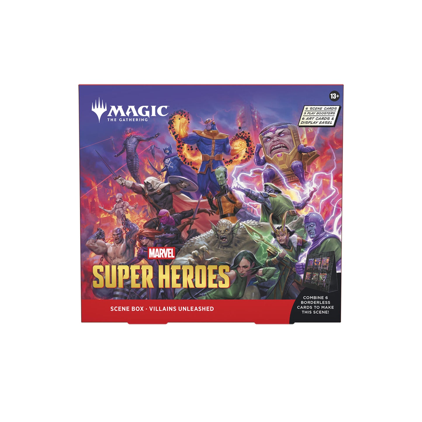 Magic the Gathering Marvel Super Heroes Scene Box (4 Scene Boxes Per Display)