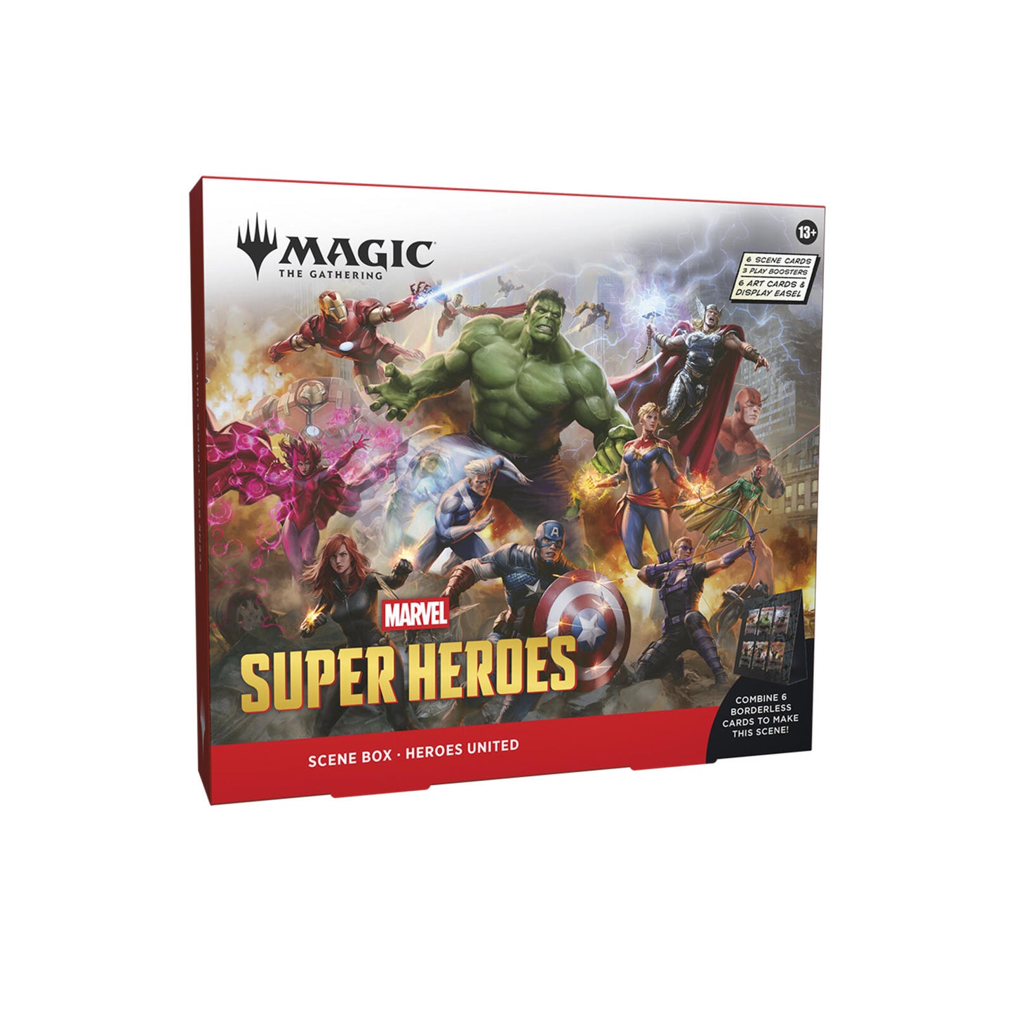 Magic the Gathering Marvel Super Heroes Scene Box (4 Scene Boxes Per Display)