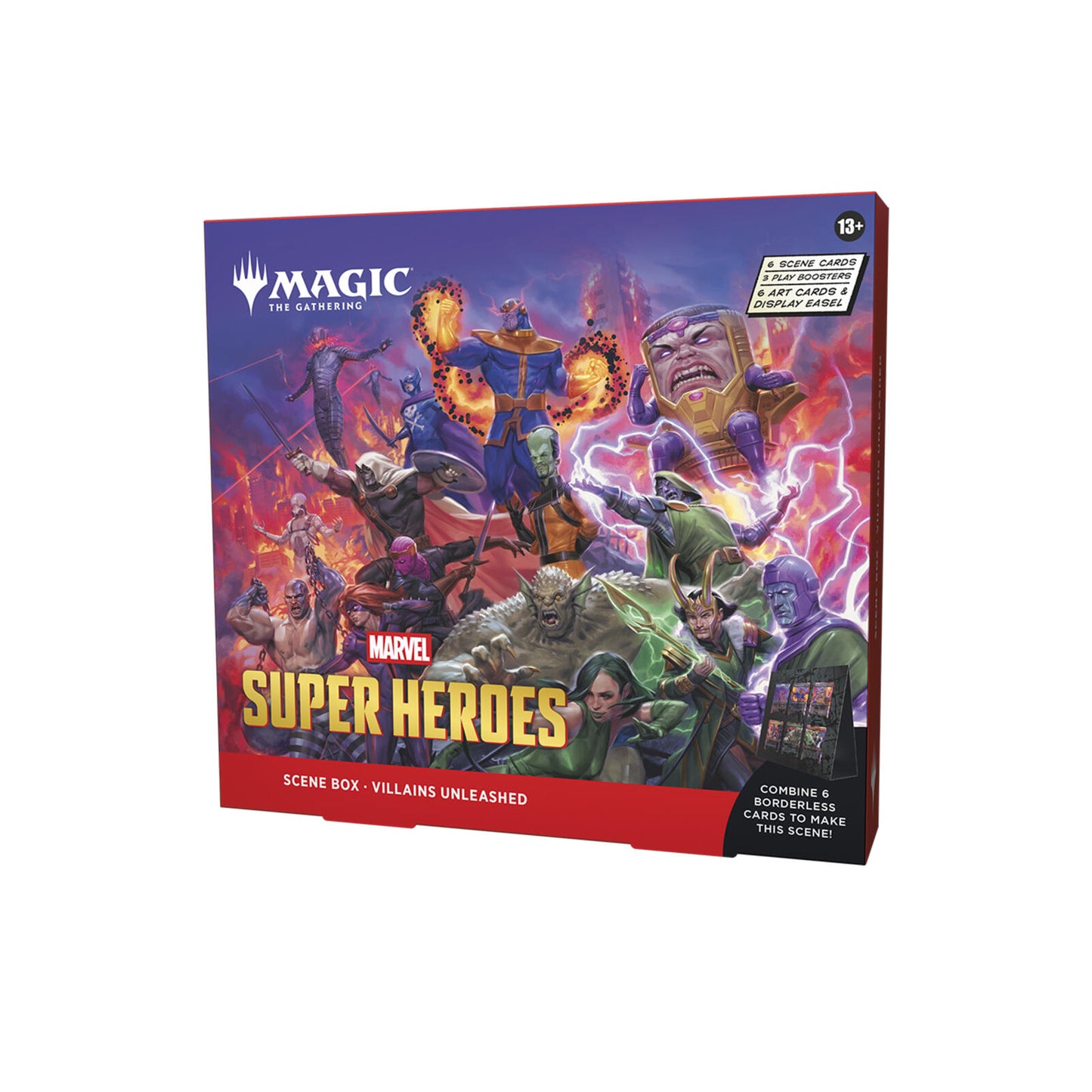 Magic the Gathering Marvel Super Heroes Scene Box (4 Scene Boxes Per Display)