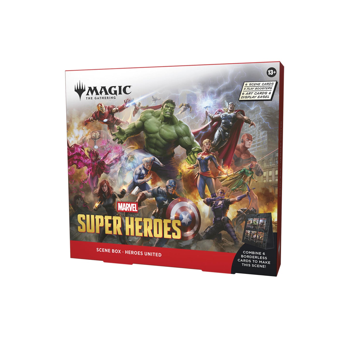 Magic the Gathering Marvel Super Heroes Scene Box (4 Scene Boxes Per Display)