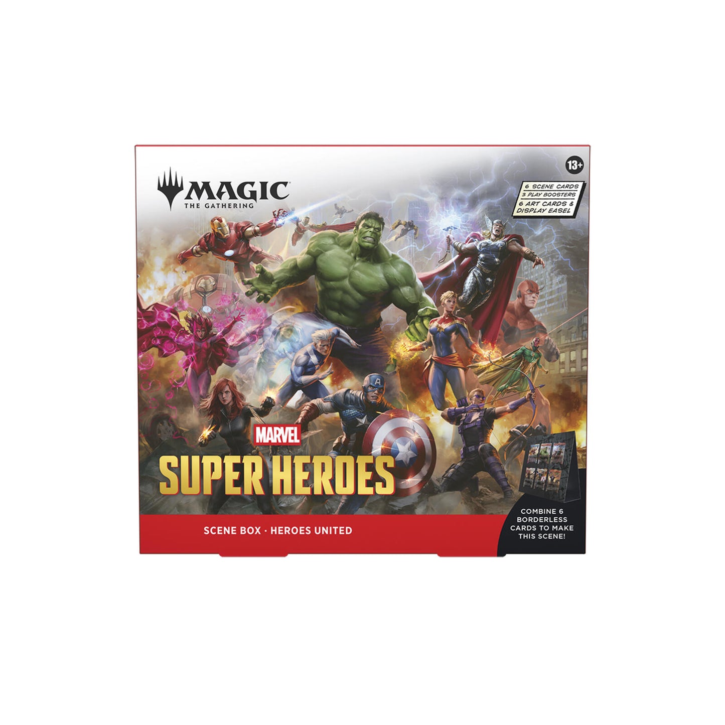 Magic the Gathering Marvel Super Heroes Scene Box (4 Scene Boxes Per Display)