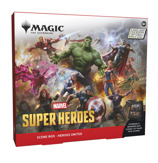 Magic the Gathering Marvel Super Heroes Scene Box Heroes United (SD1)
