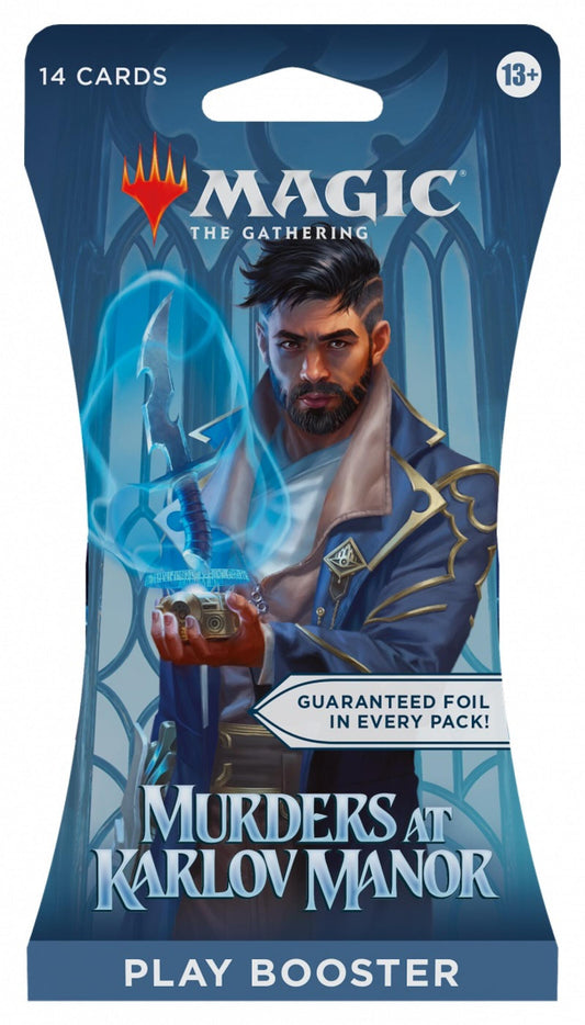 Magic the Gathering Murders at Karlov Manor Play Booster Sleeve (1 Booster Per Sleeve)