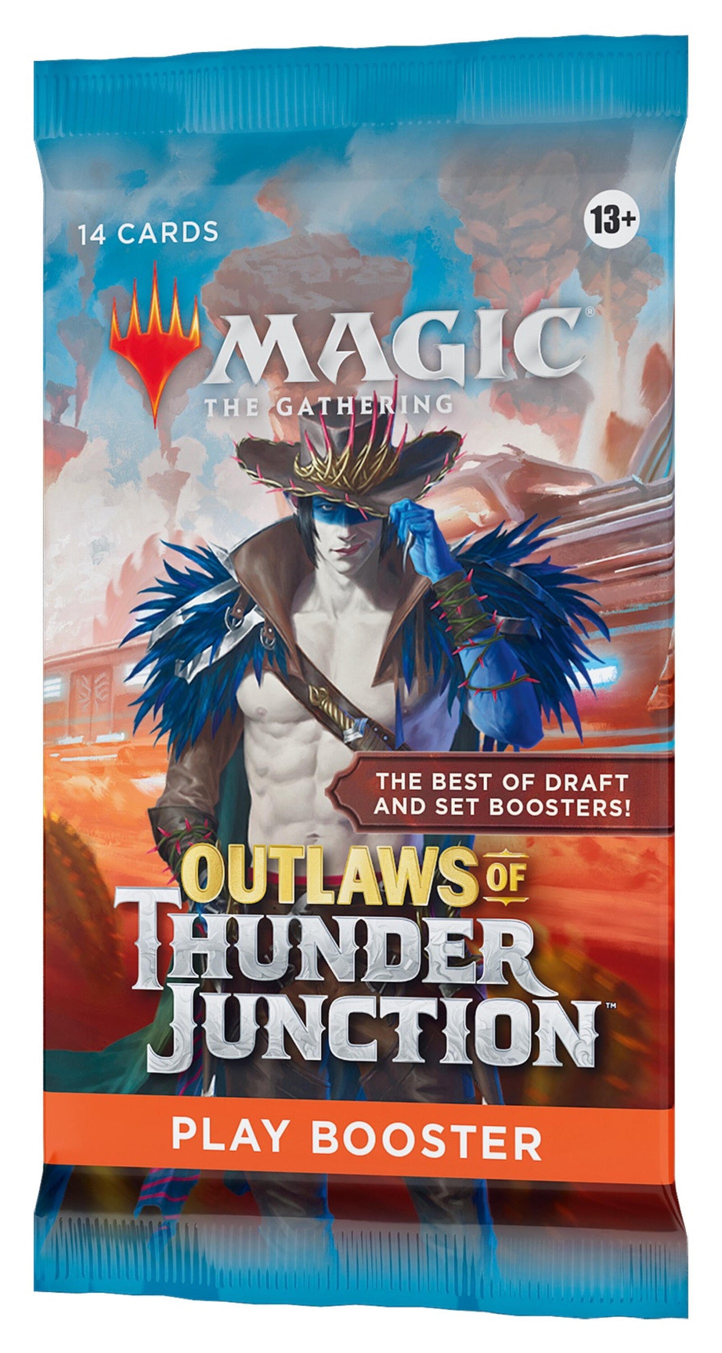 Magic the Gathering Outlaws of Thunder Junction Play Booster (1 Booster Per Sleeve)