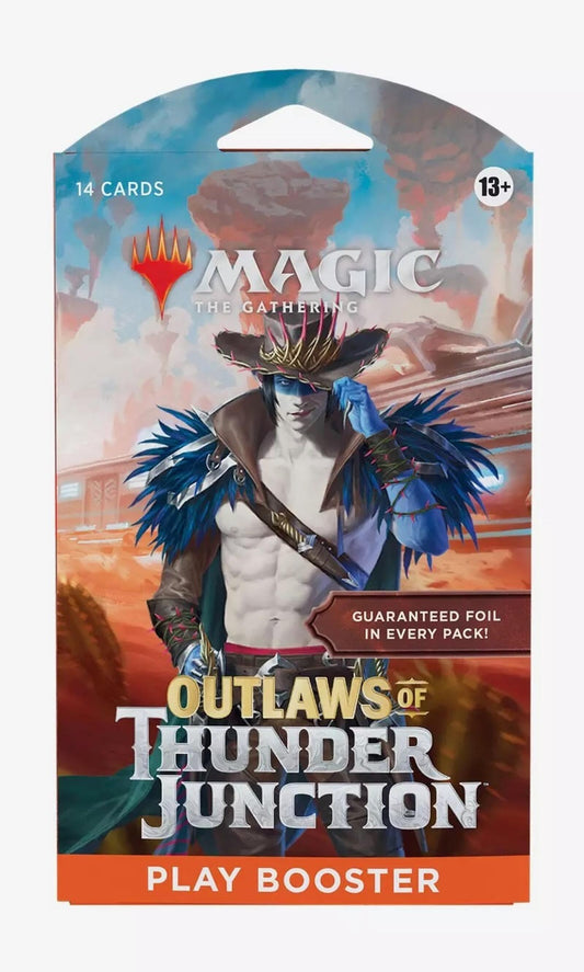 Magic the Gathering Outlaws of Thunder Junction Play Booster (1 Booster Per Sleeve)