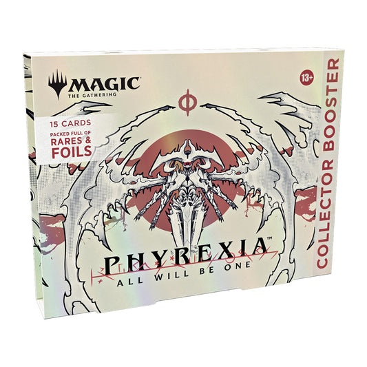 Magic the Gathering Phyrexia All Will Be One Collector Booster Omega Box (1 Booster Per Pack)