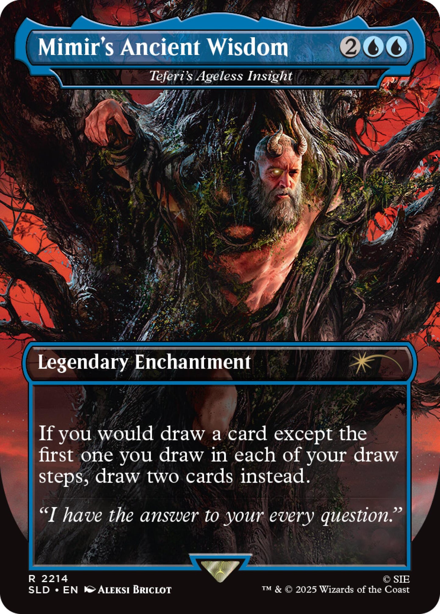 Magic the Gathering Secret Lair Playstation God of War Norse (Non Foil)