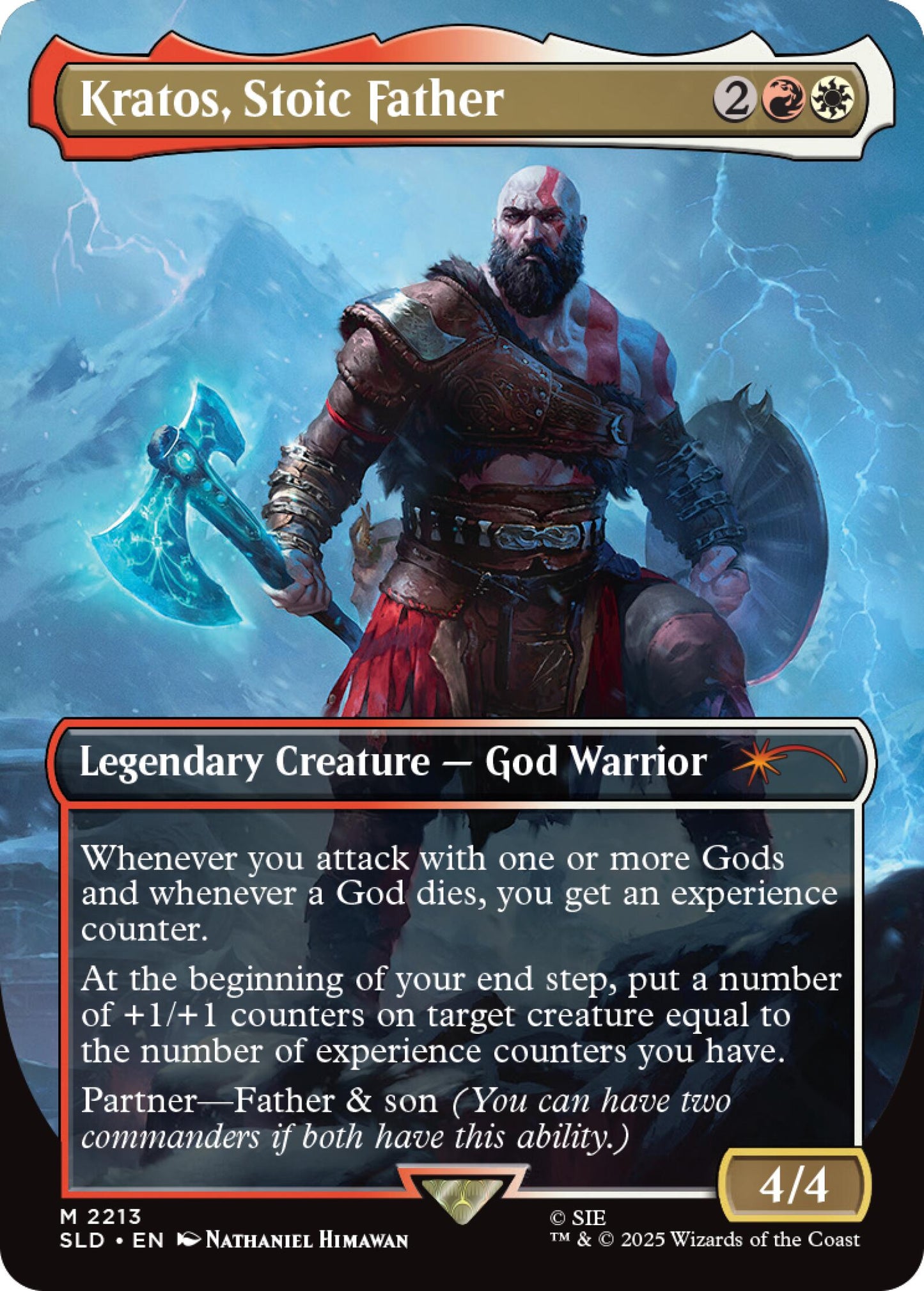 Magic the Gathering Secret Lair Playstation God of War Norse (Non Foil)