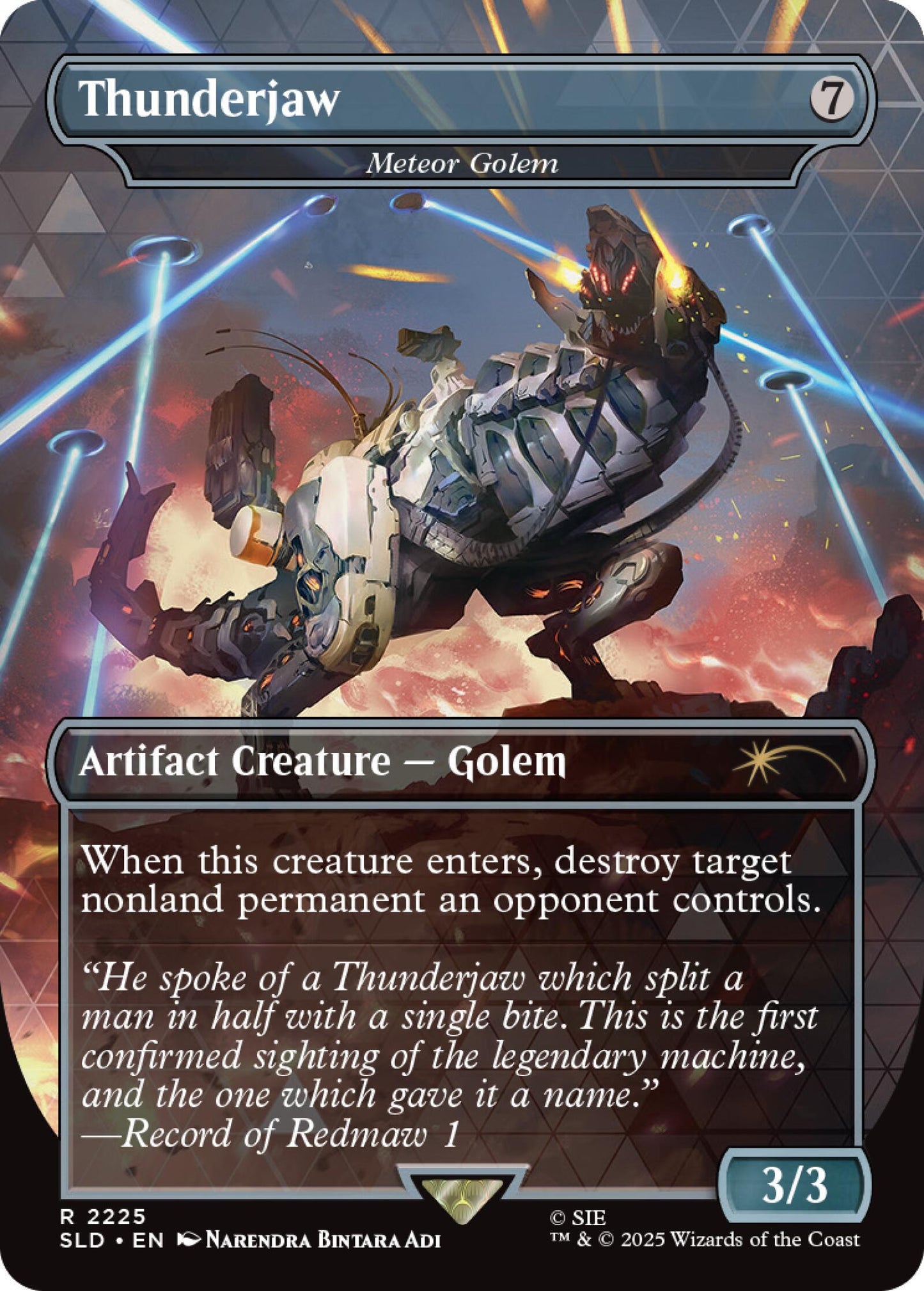 Magic the Gathering Secret Lair Playstation Horizon Into the Forbidden West (Non Foil)