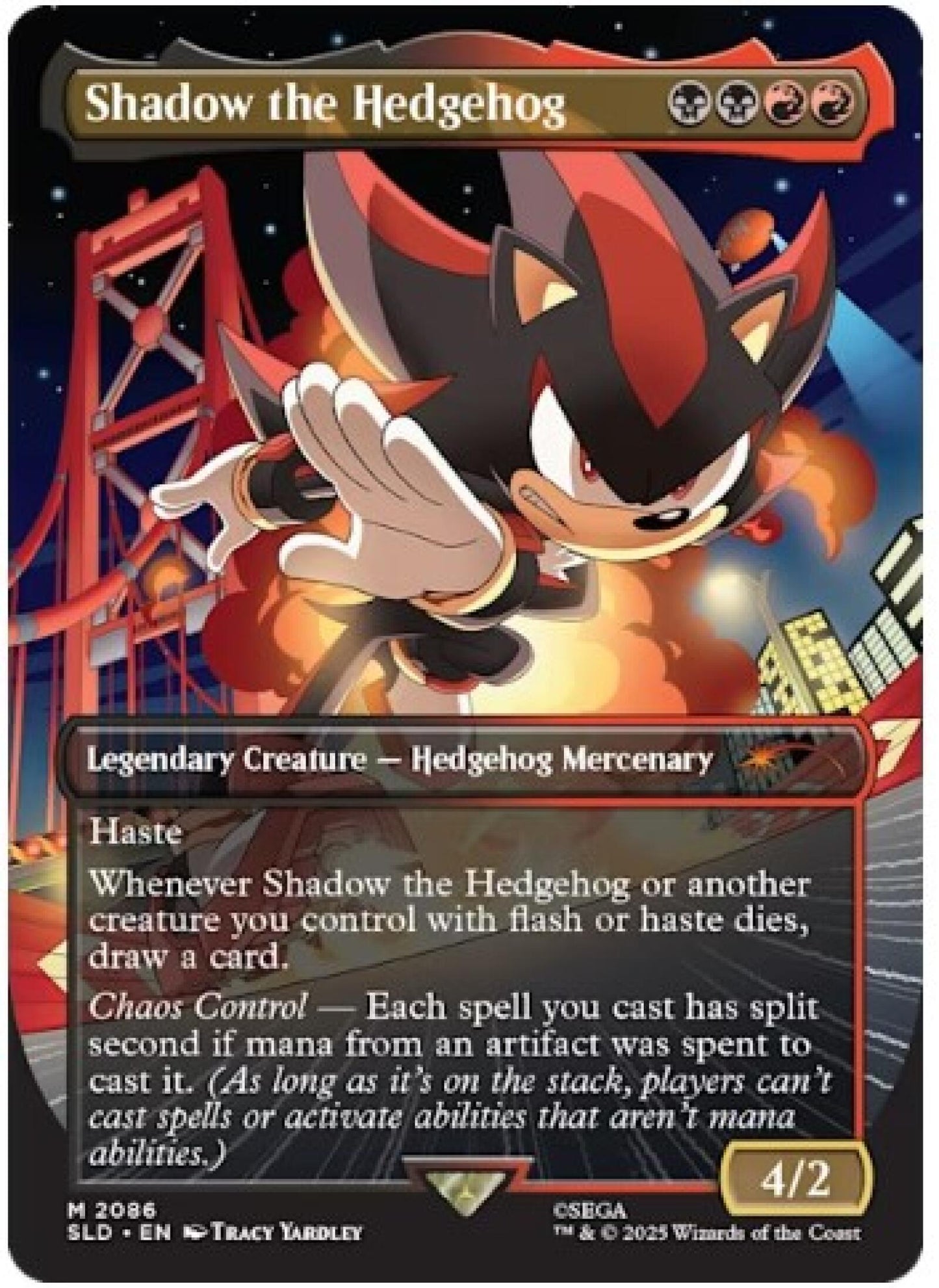 Magic the Gathering Secret Lair x Sonic the Hedgehog Friends and Foes (Non-Foil)