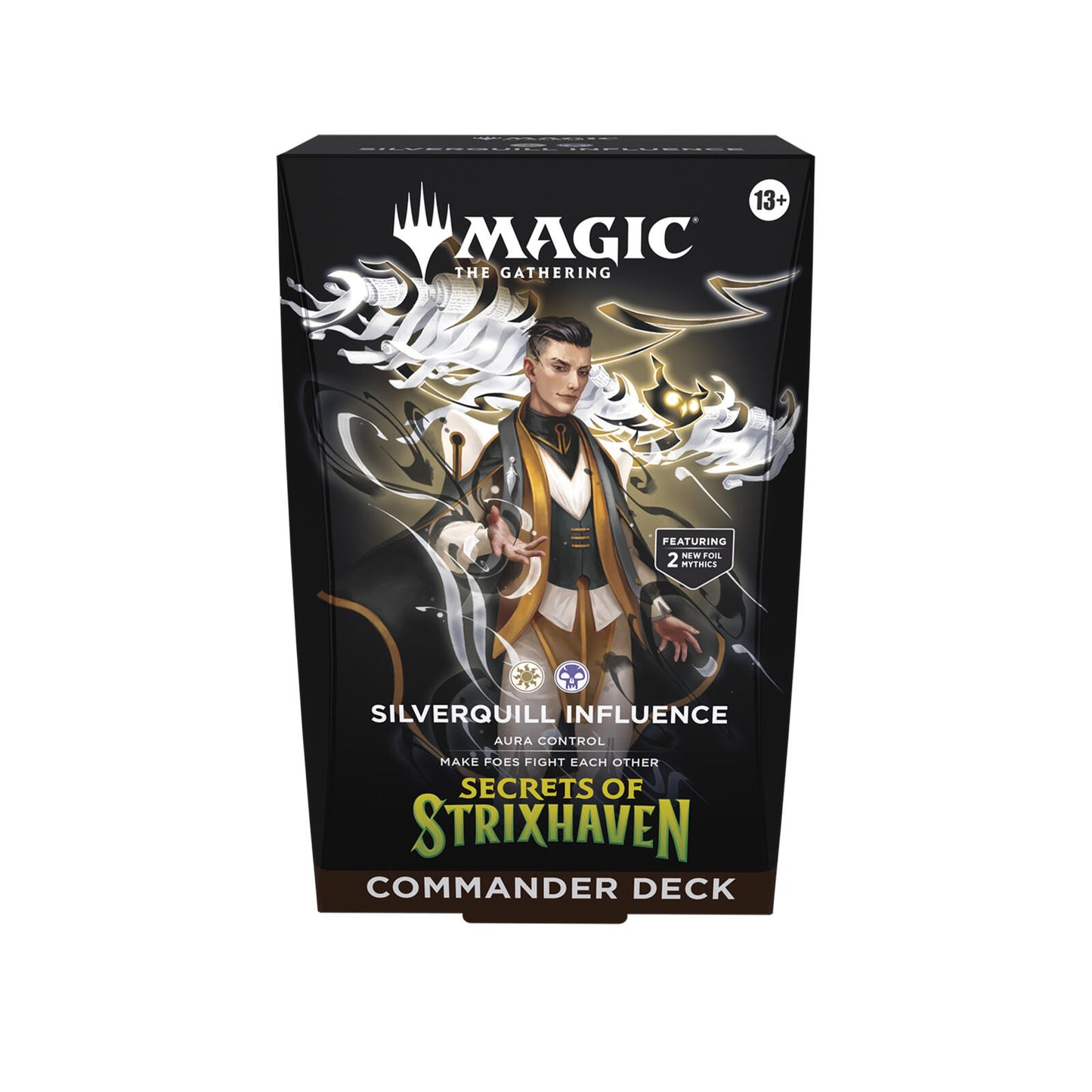 Magic the Gathering Secrets of Strixhaven Commander Decks (5 Decks Per Display)