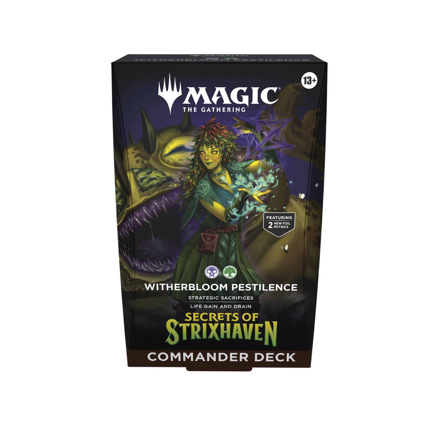 Magic the Gathering Secrets of Strixhaven Commander Decks (5 Decks Per Display)
