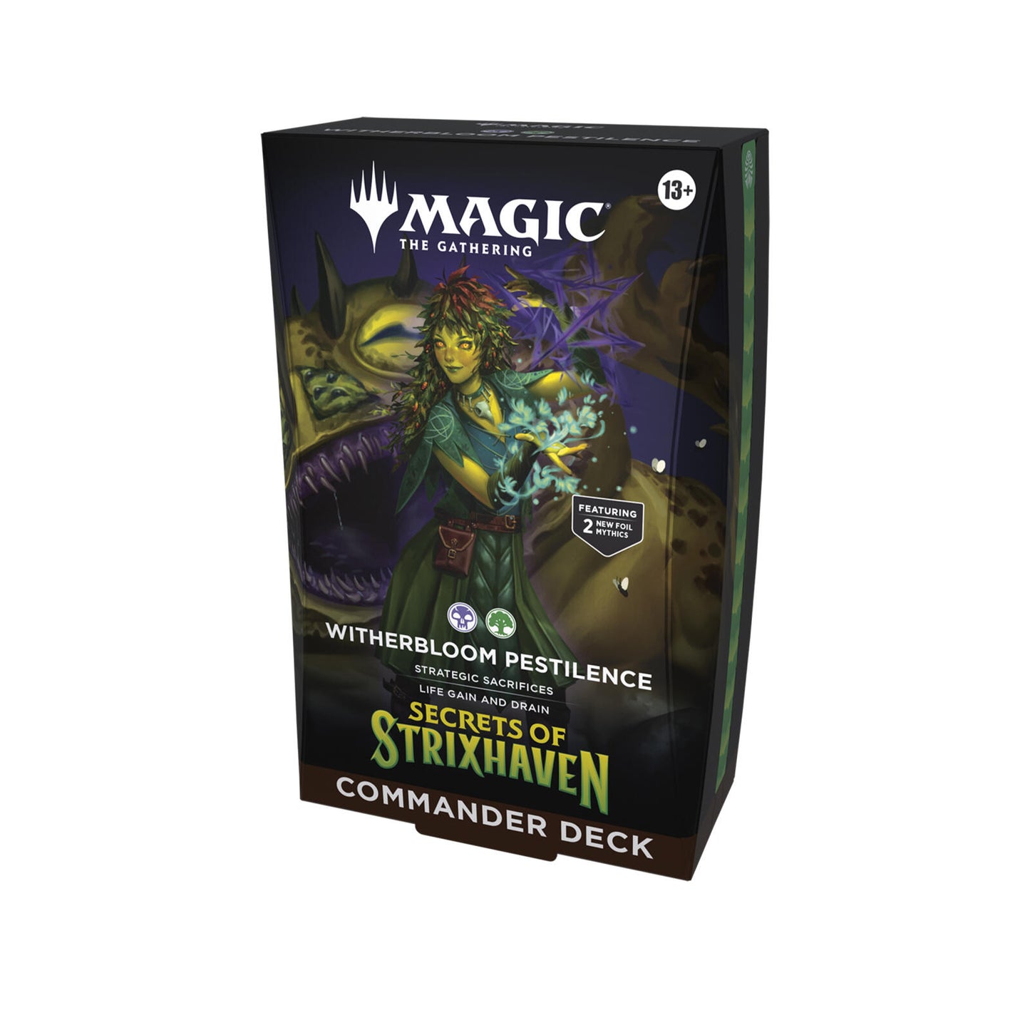 Magic the Gathering Secrets of Strixhaven Commander Decks (5 Decks Per Display)