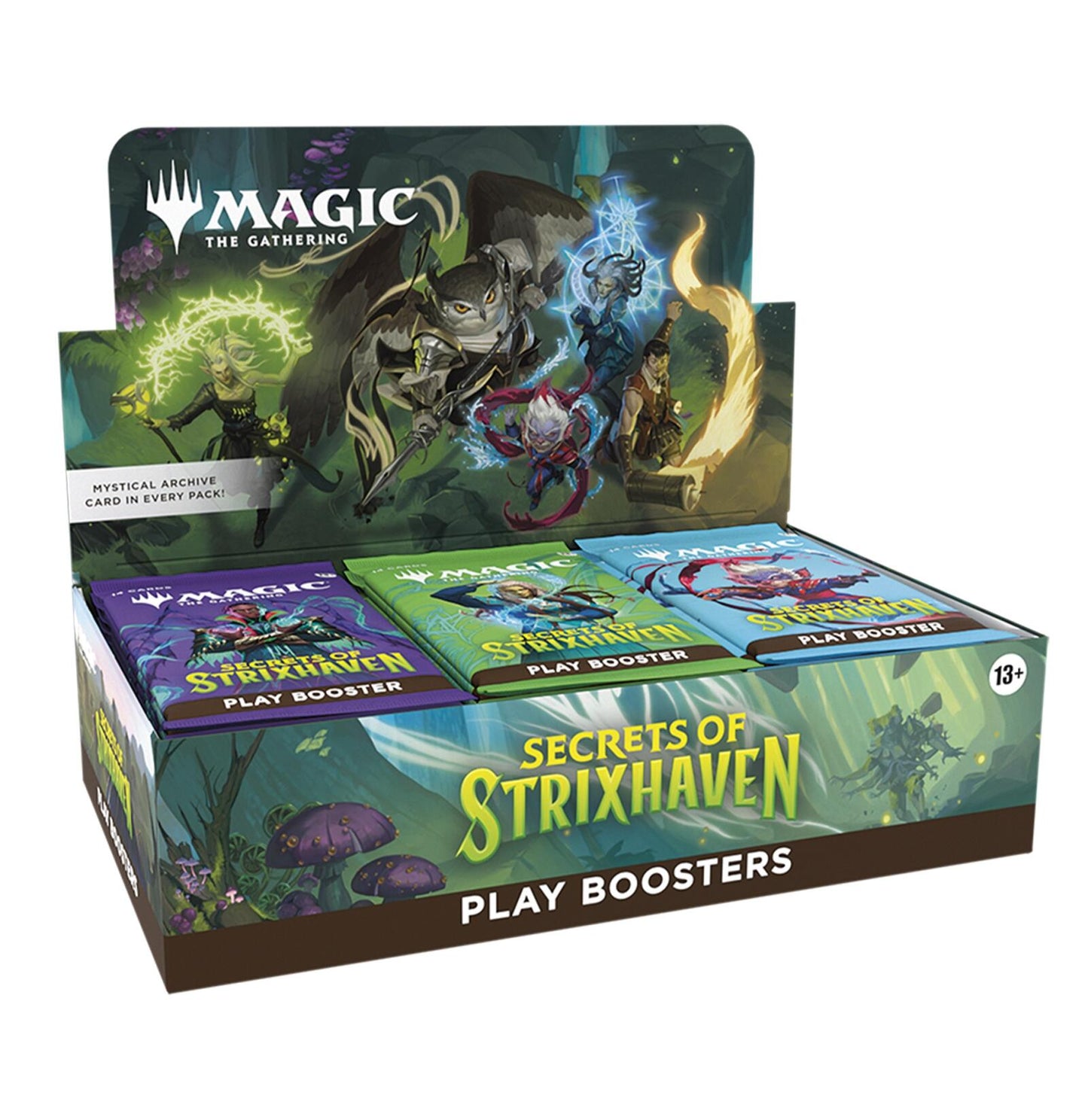 Magic the Gathering Secrets of Strixhaven Play Boosters (30 Boosters Per Display)