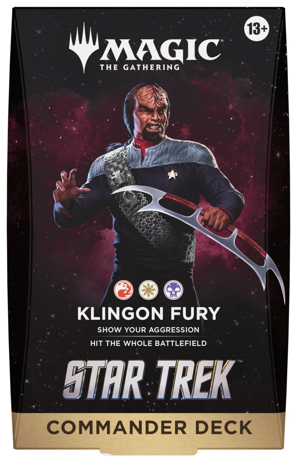 Magic the Gathering Star Trek Commander Decks (4 Decks Per Display)