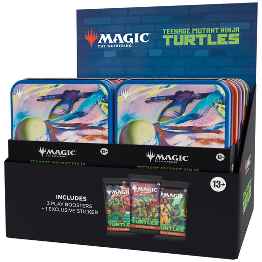 Magic the Gathering Teenage Mutant Ninja Turtles Booster Tins (10 Tins Per Display)