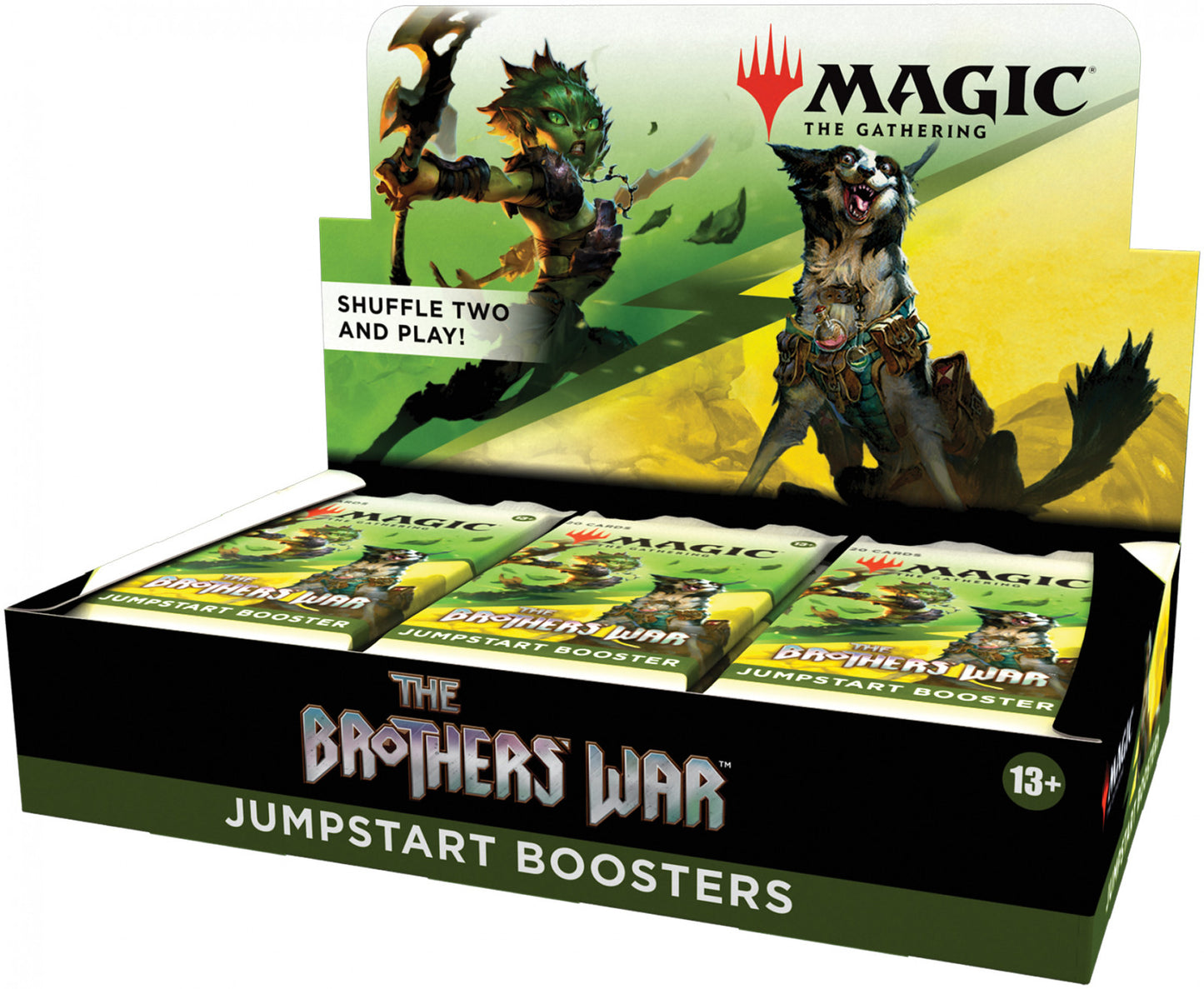 Magic the Gathering The Brothers War Jumpstart Boosters (18 Boosters Per Display)